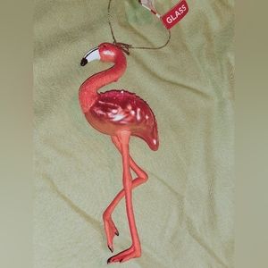 Ashland:Collectible Ornament Glass Flamingo,3D,Multi-color, Beautiful colors,NWT